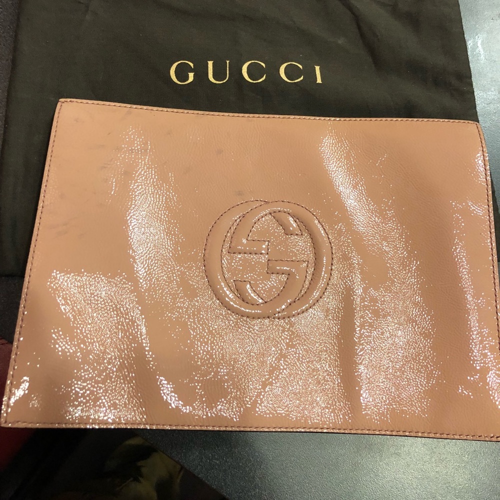 Authentic Gucci Envelope Clutch